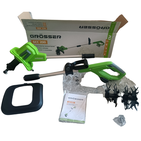 Акумуляторний культиватор Grosser GCC 200 g2000 фото