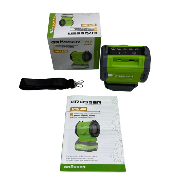 Акумуляторна Bluetooth-колонка Grosser GWS 200 G0318 фото